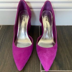 Like new Bleecker and Bond fuchsia Nadine pump 6.5